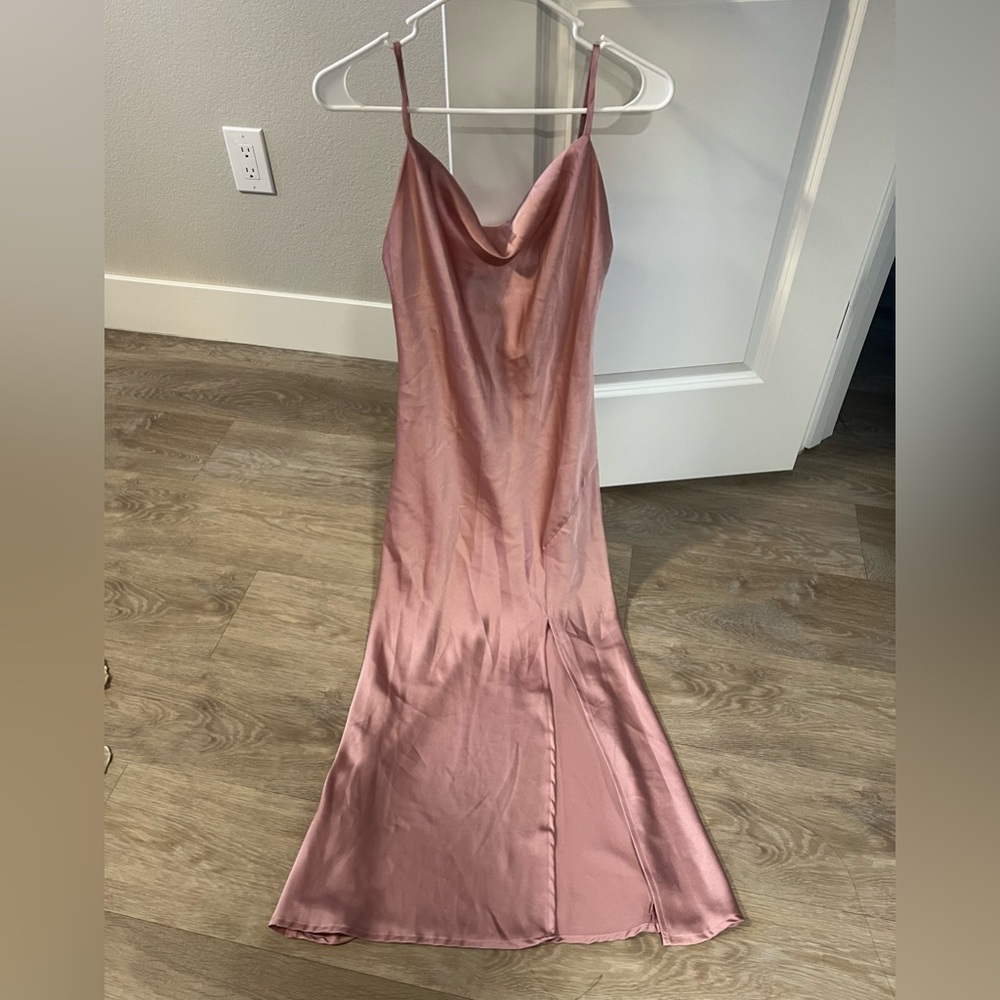 Dusty rose dress